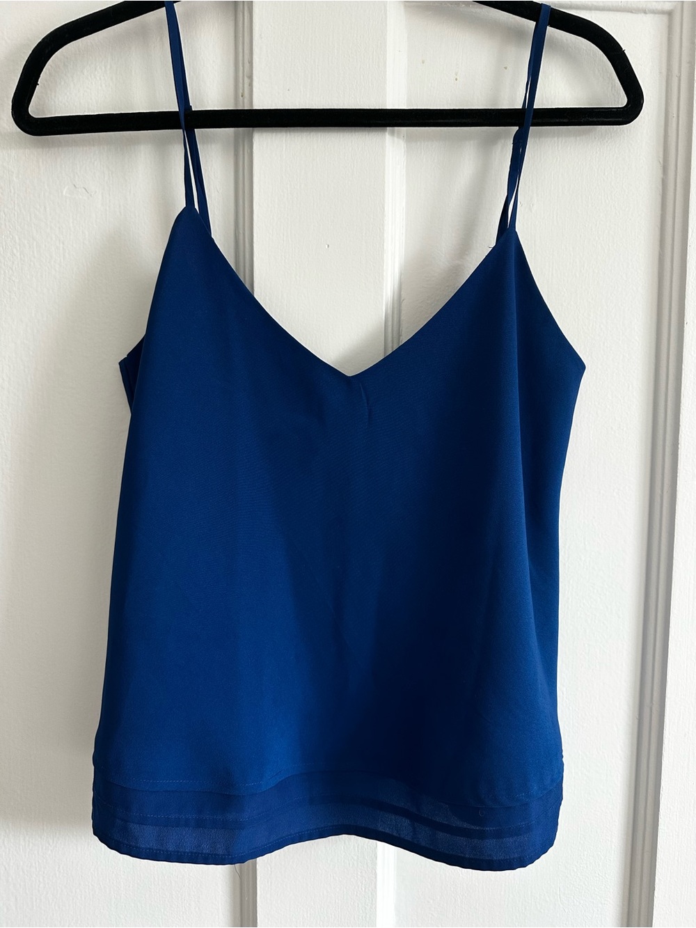 Talula Royal Blue V-Neck Spaghetti Strap Cami